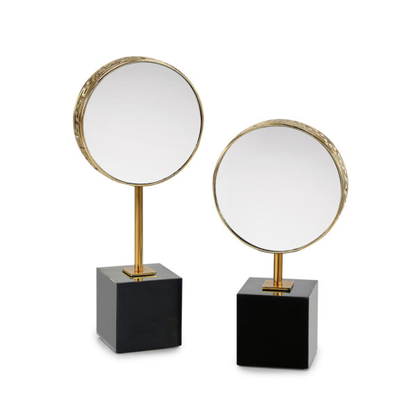 Hellenic Mirror Sculptures, Set of 2