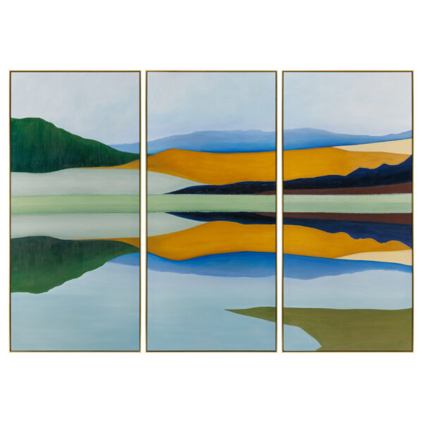 Shaye Rawson’s Stylized Landscape, Set of 3