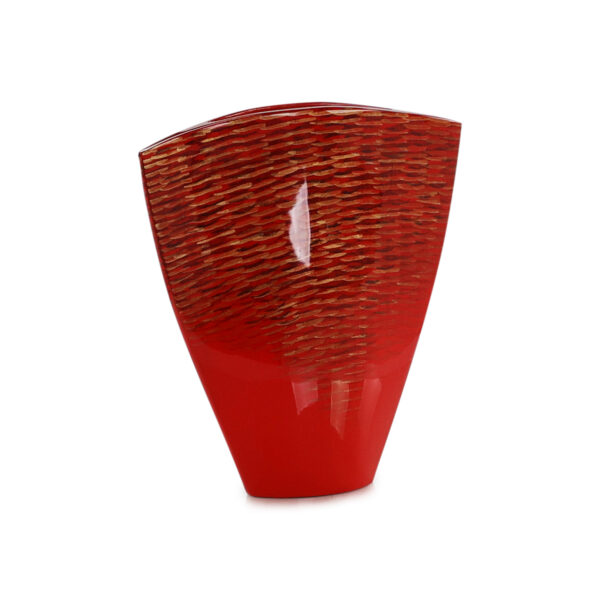 Scarlet Scales Vase