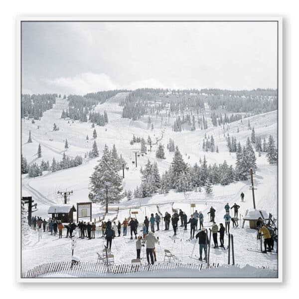 Skiing in Vail by Slim Aarons