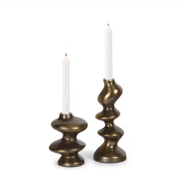 Blobby Candle Holder Set