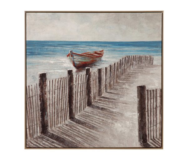Camden Marsh Framed Canvas
