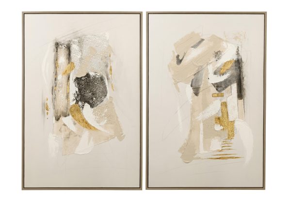 Spencer Framed Canvas, Set of 2