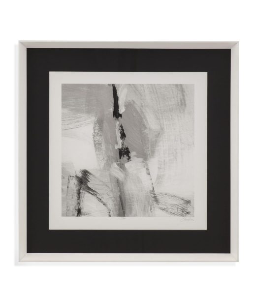 Soft Grey I Framed Print