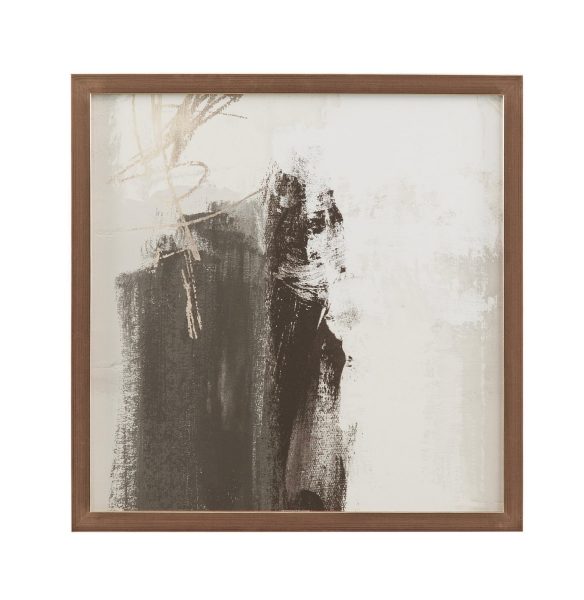 Neutral Contrast Framed Print