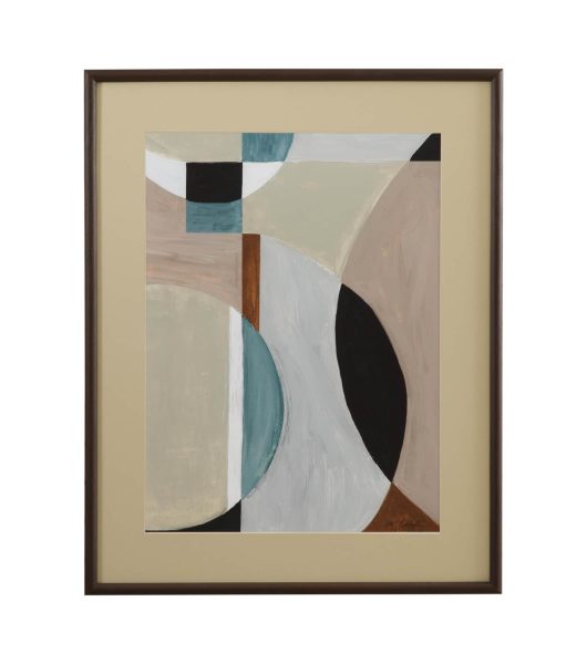 Curved Vision Framed Print