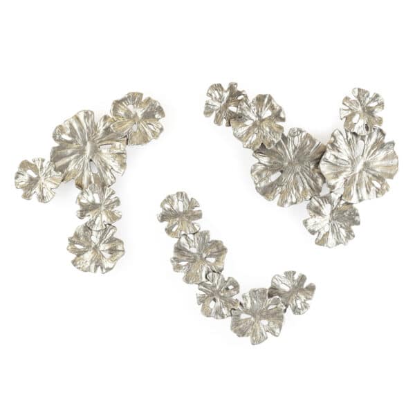 Petal Cluster Wall Art, Set of 3