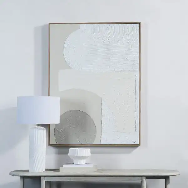 Canberra Canvas Art with Wood Frame