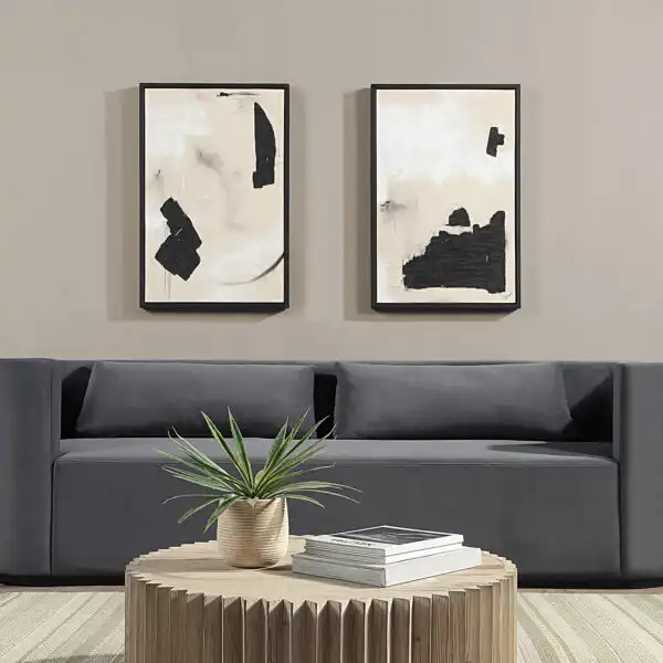 Asia Canvas Art with Wood Frame