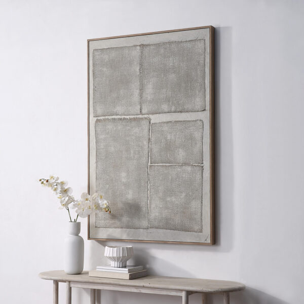 Picardy Wall Art with Wood Frame