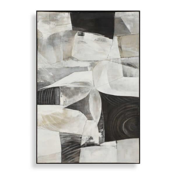 Folding Time Framed Canvas