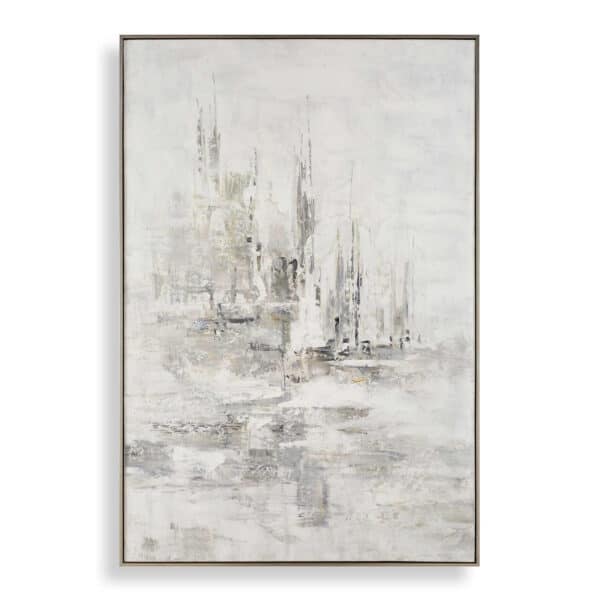 Hours in Silence Hand Painted Canvas