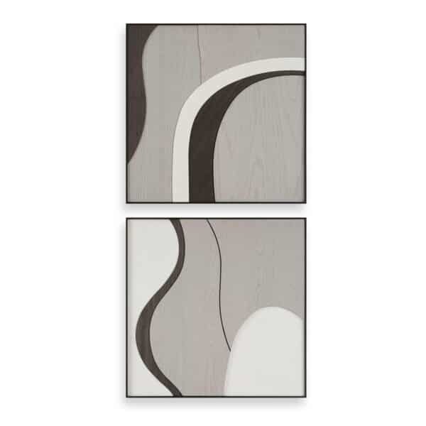 Joel Wood Wall Decor, Set of 2