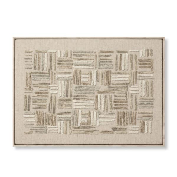 Perplexed Green/Ivory Wall Art