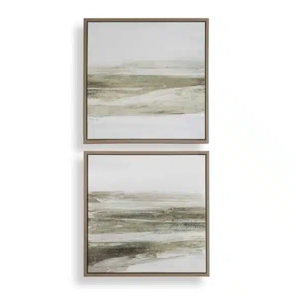 All of A Sudden Framed Canvases, Set of 2