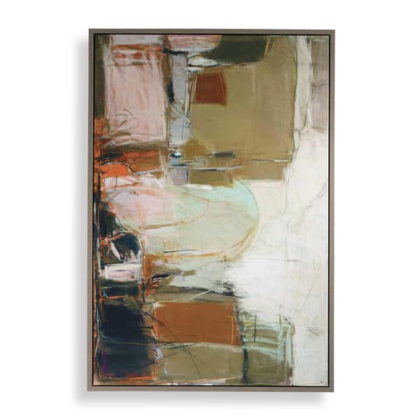 Palace Walls Framed Canvas