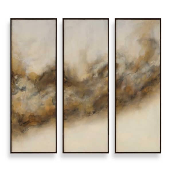 Smoke Break Hand Painted Canvases, Set of 3