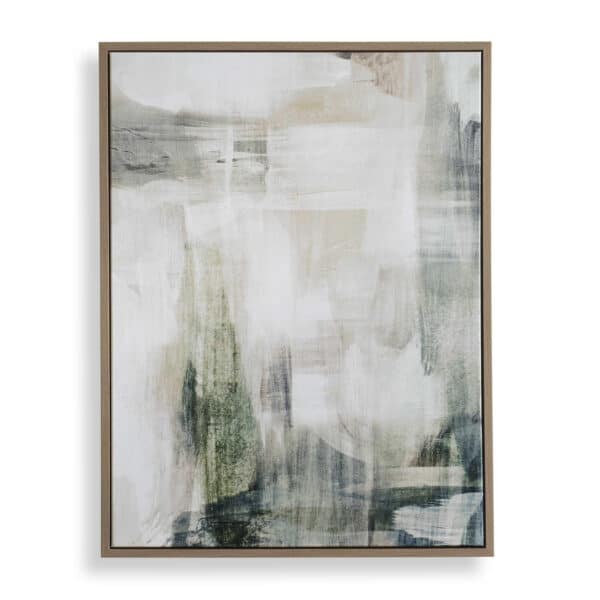 Subliminal Drift Framed Canvas