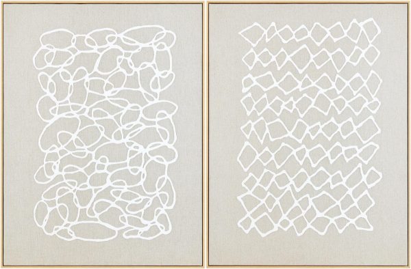 Lines Framed Art