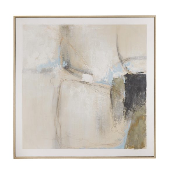 Shifting Horizons Framed Canvas