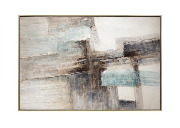 Quiet Structure Framed Canvas