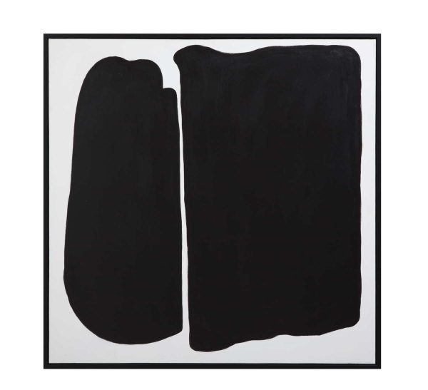 Parallel Forms Framed Canvas