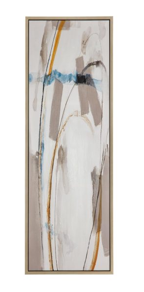Tranquil Flow Framed Canvas