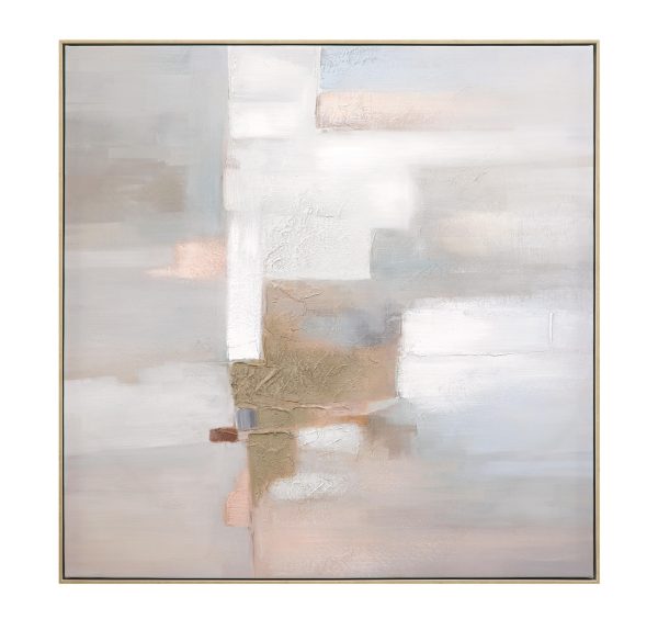 Drifted Light Framed Canvas