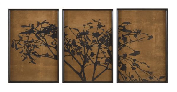 Tak Met Bloesem Triptych Framed Print