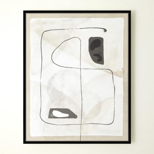 Framed Printed Pathway Canvas