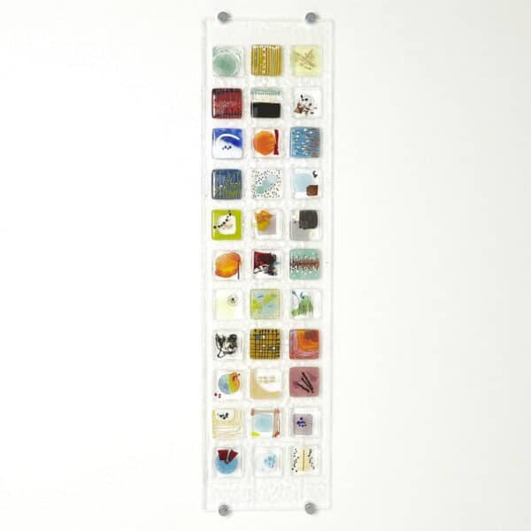 Fused Glass Art Panel
