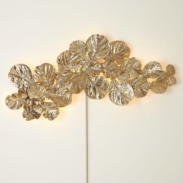 Fiddle Fig Lighted Wall Decor
