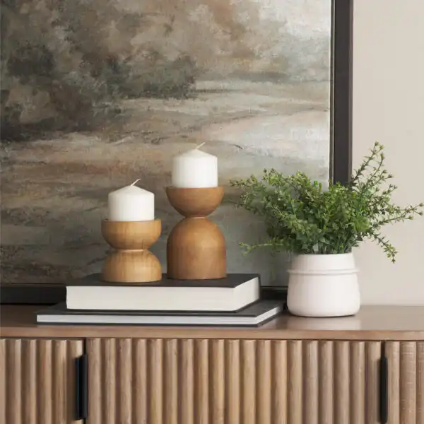 Aleena Candle Holders, Set of 2