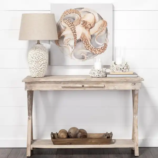 Carrick Natural Wood Decorative Spheres, Set of 3