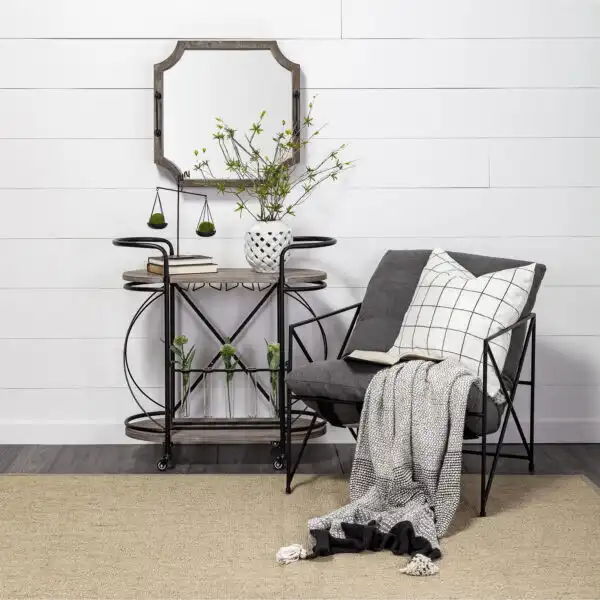 Ellis Black Metal Vintage Inspired Weighing Scale