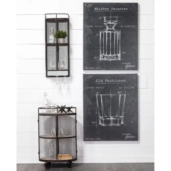 Rhea Brown Small, Medium & Large Jacks, Set of 3