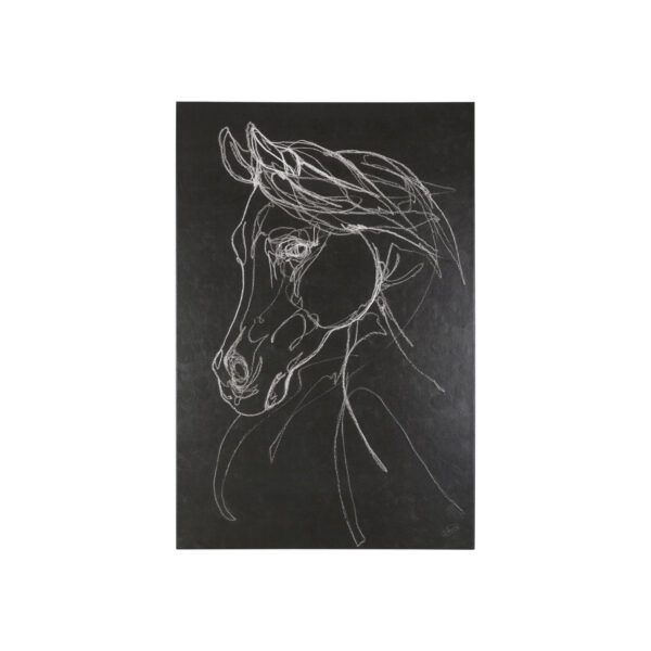 Horse Sketch Arabian Canvas Series