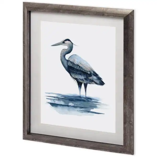 Azure Heron Framed Series