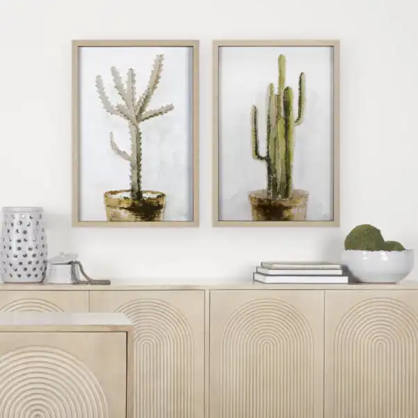Arid Solitude Framed Series