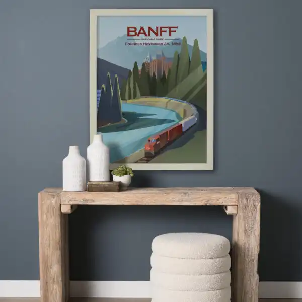 Banff Go Canada Framed Series