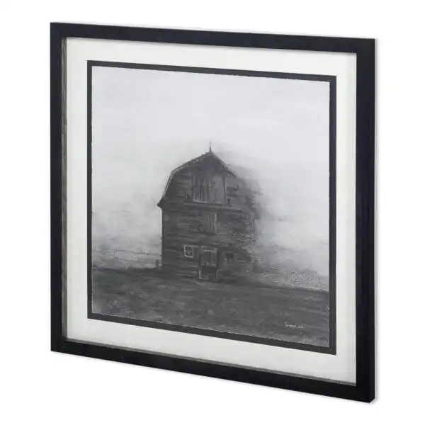 Barn House in Wind Framed Series