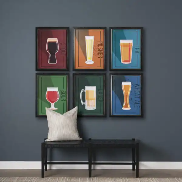 Beer Poster Framed Series