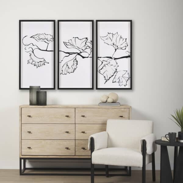 Begonia Vine, Left by Mercana Studio