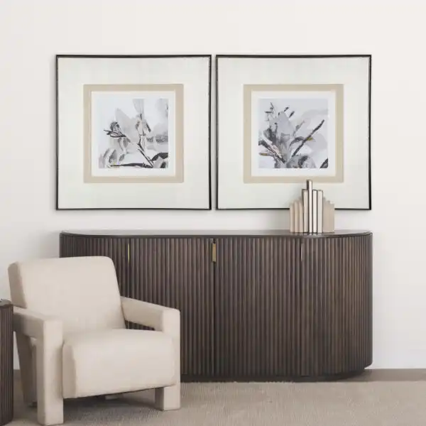 Blooming Opalescent Framed Series