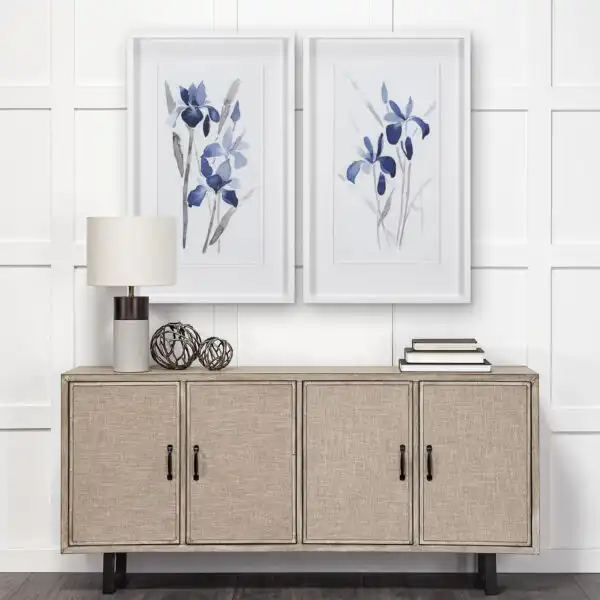 Blue Iris Framed Series