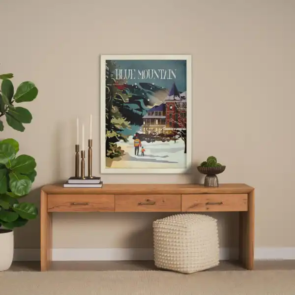 Blue Mountain Go Canada Framed Series