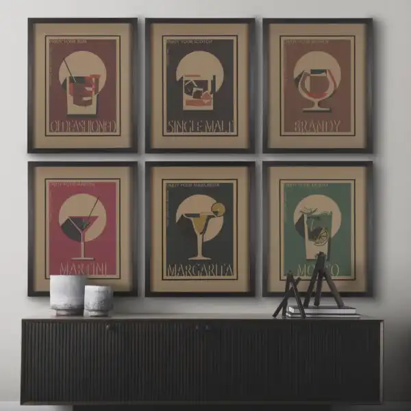 Cocktail Framed Series