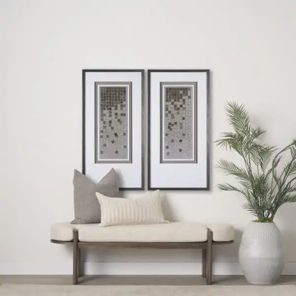 Broken Puzzle Framed Series