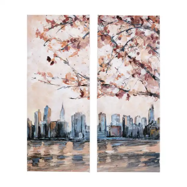 City Sunset Canvas Series