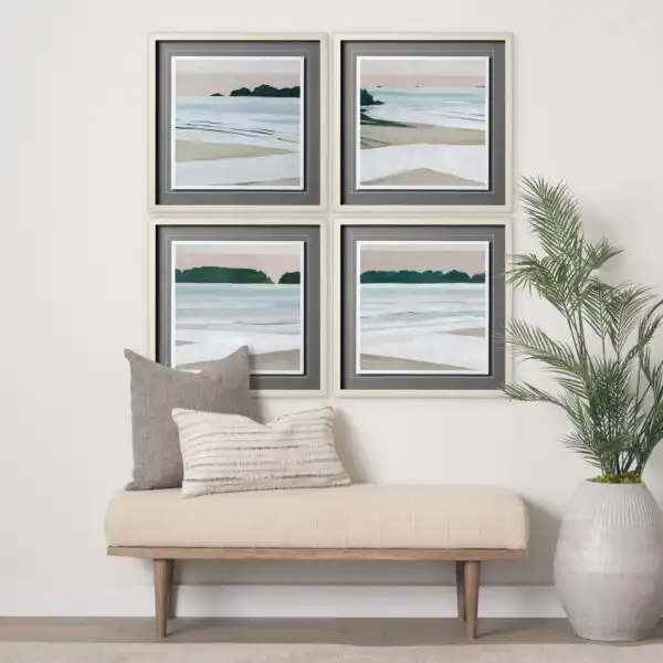 Coastal Lines Framed Series